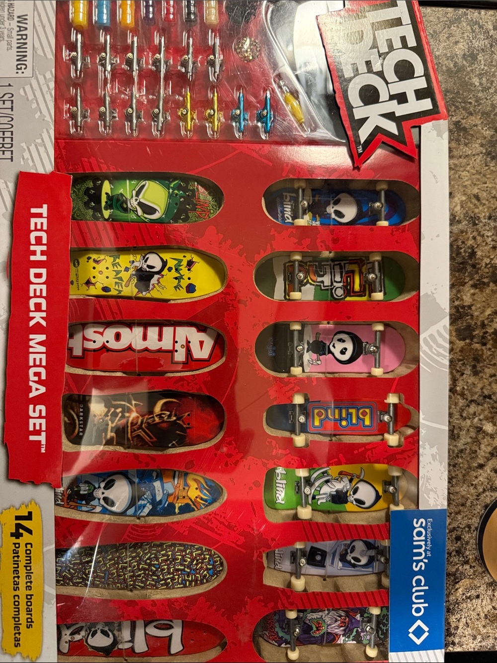 Tech Deck Mega Set - Assorted Color Fingerboards